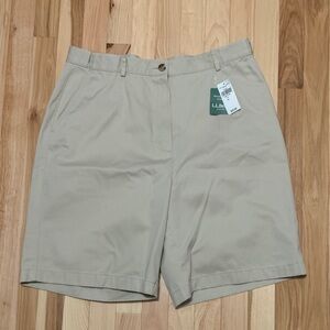 L.L. Bean’s Women’s Original Fit Khaki Shorts